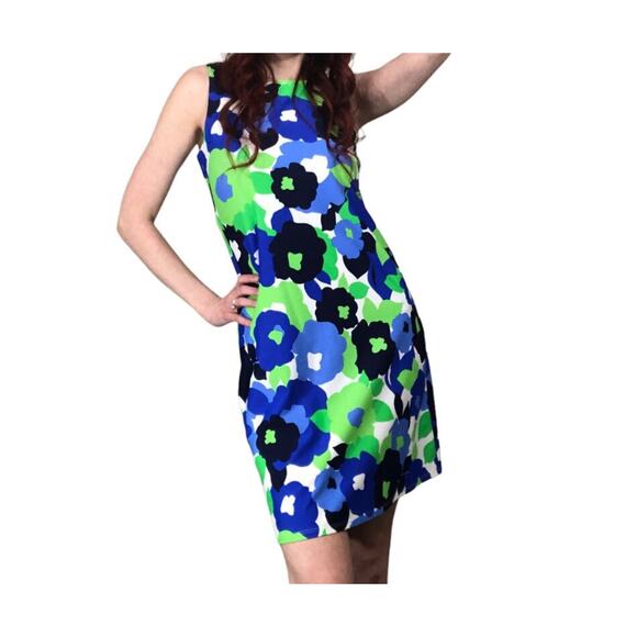 Jude Connally Peony Floral Shift Dress Sz XS/S - Picture 1 of 8